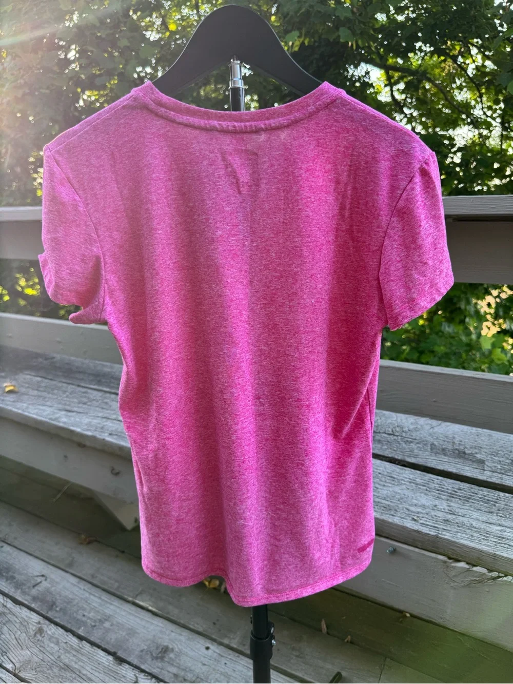The North Face Pink Short Sleeve Tee Medium - Picture 2 of 6